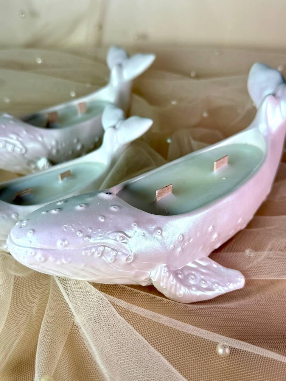 Large size Whale-shaped Soy Wax Candle