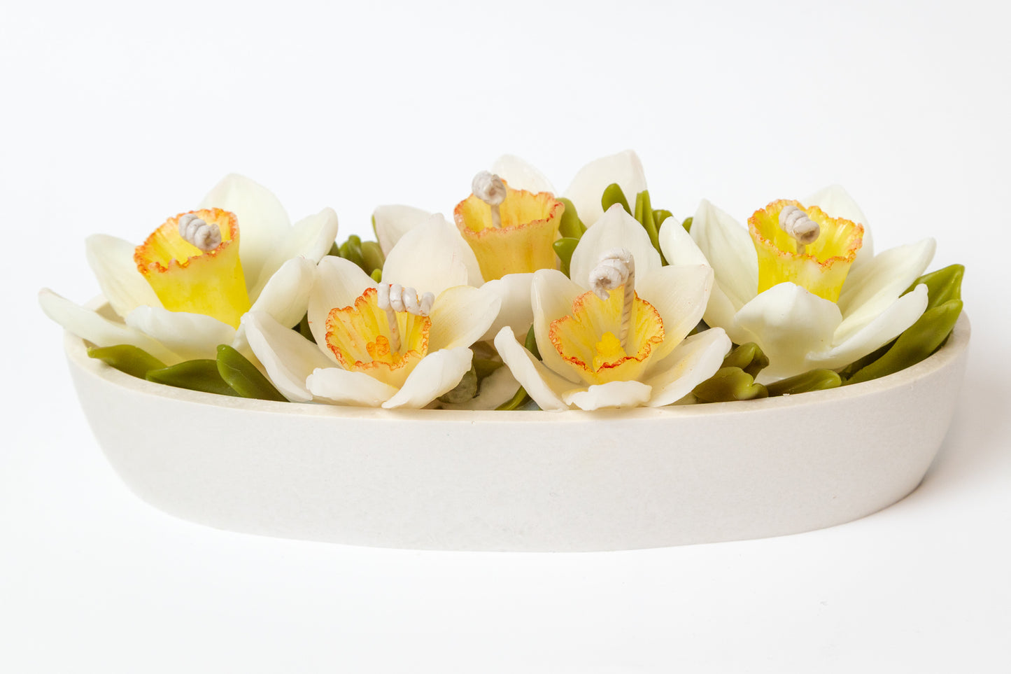 Handmade Narcissus Five Wicks Candle