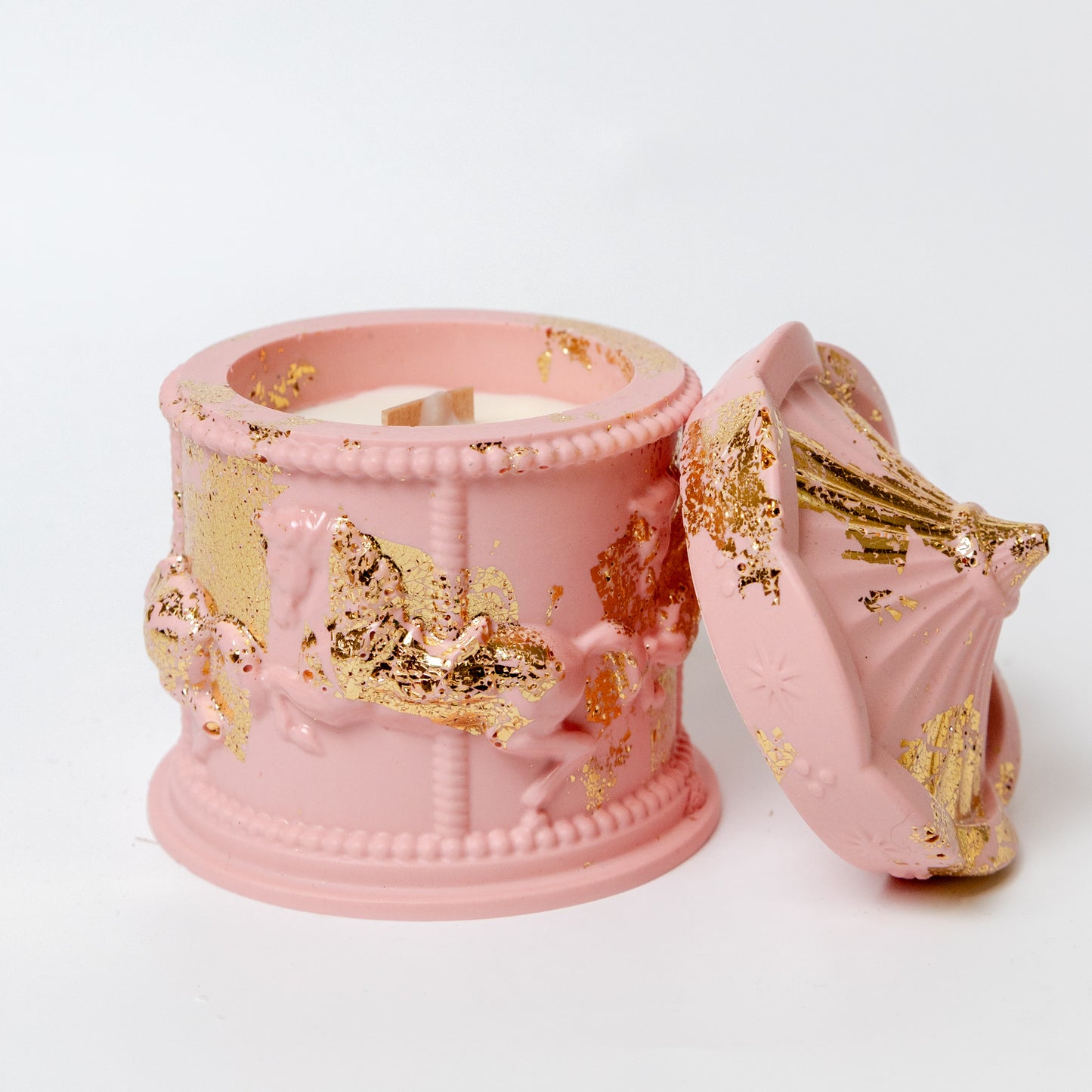 Handmade Soy Wax Candle "Carousel"