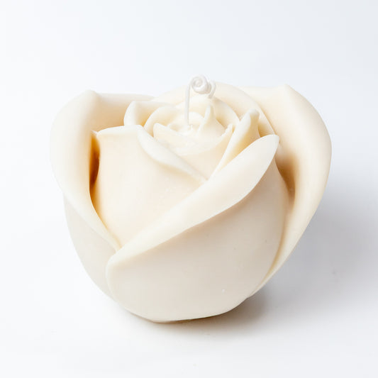 Handmade Rose Flower Soy Wax Candle 620g