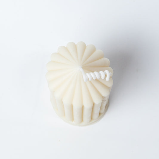 Handmade Soy Wax Pillar Candle "Silence"