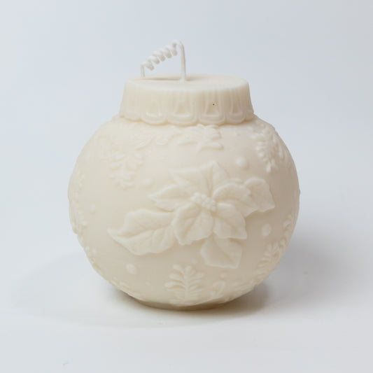 Handmade "Christmas Tree Ball" Soy Wax Candle 580g