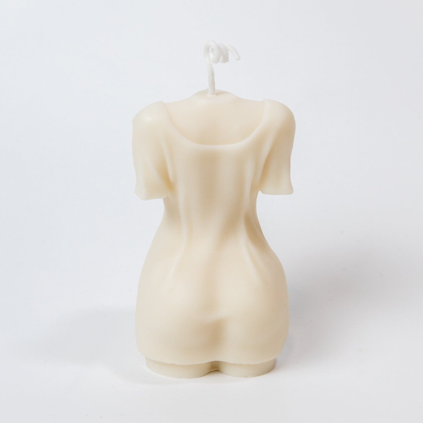 Hand Poured Female Covered Torso Soy Candle