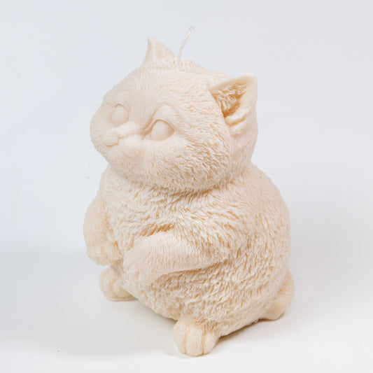 Handmade Soy Wax Candle "Chubby Cat" 810g