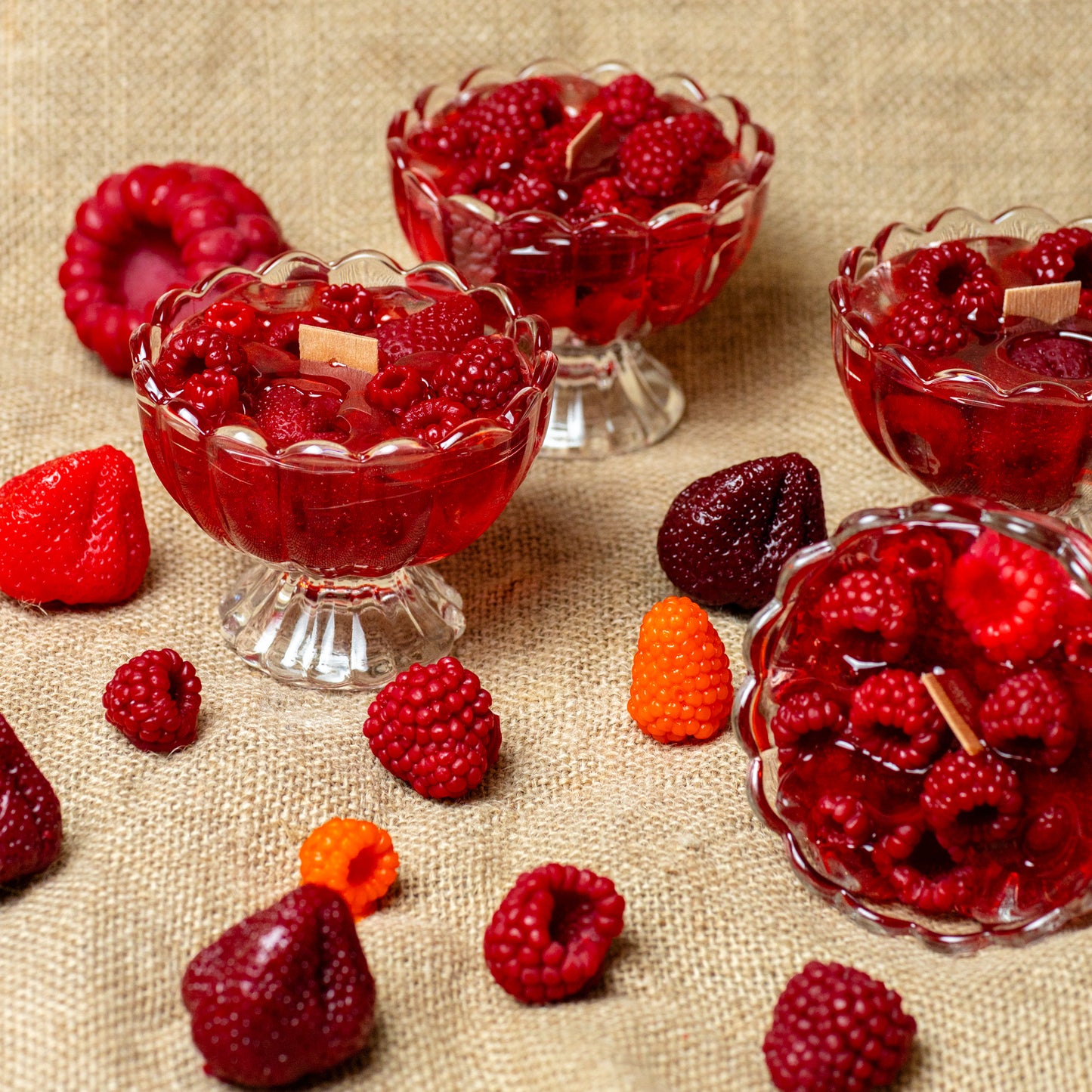 Hand Poured Strawberry Jam Candle