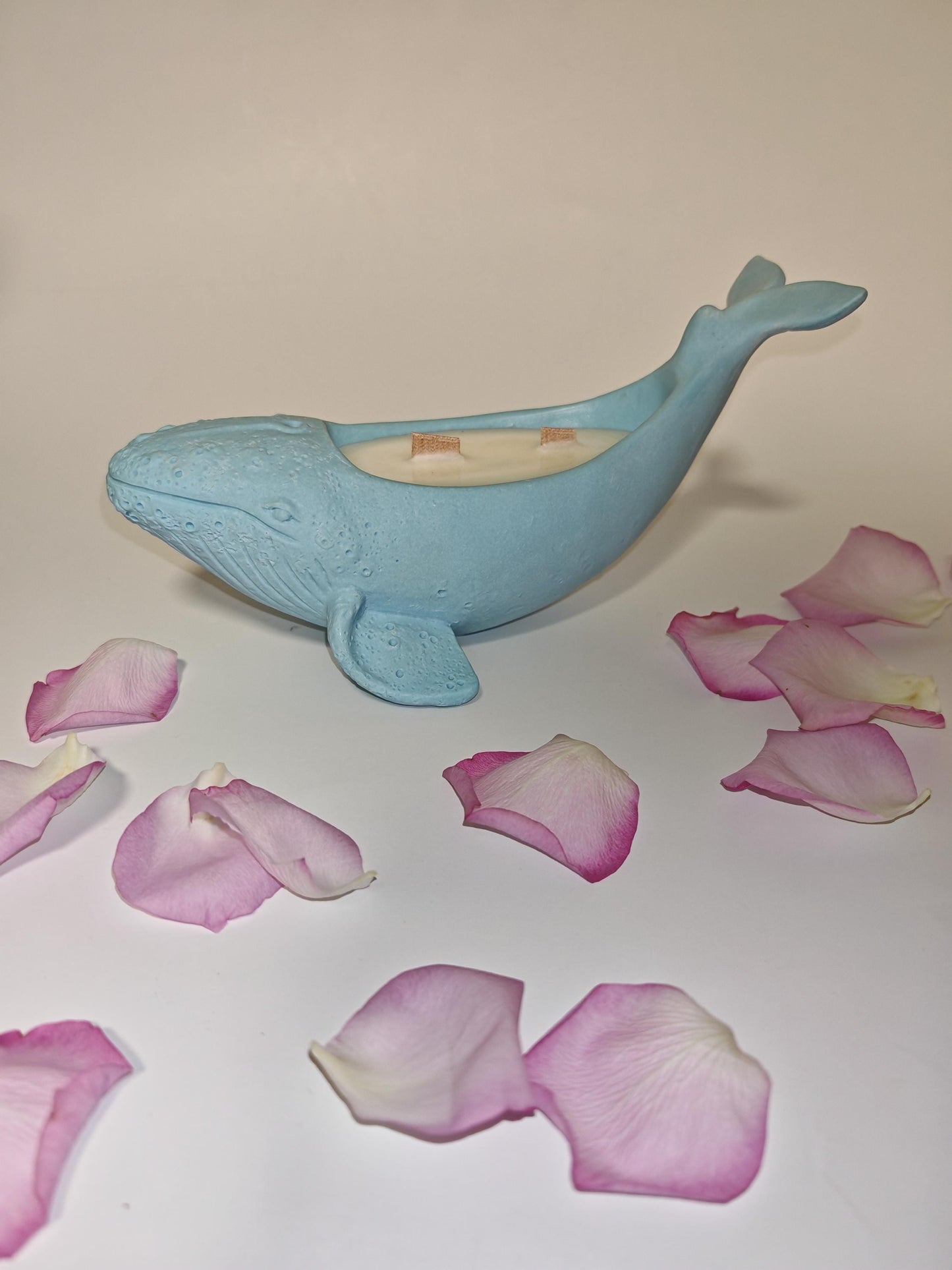 Handmade Soy Wax Whale Candle