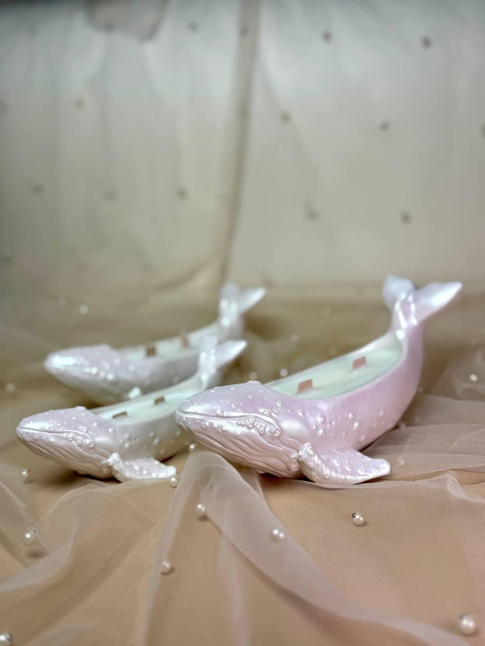 Large size Whale-shaped Soy Wax Candle