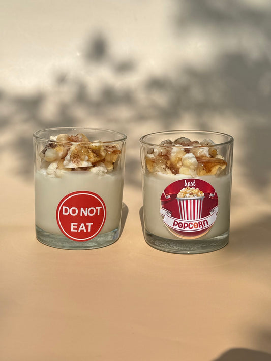 Popcorn Scented Soy Wax Candle