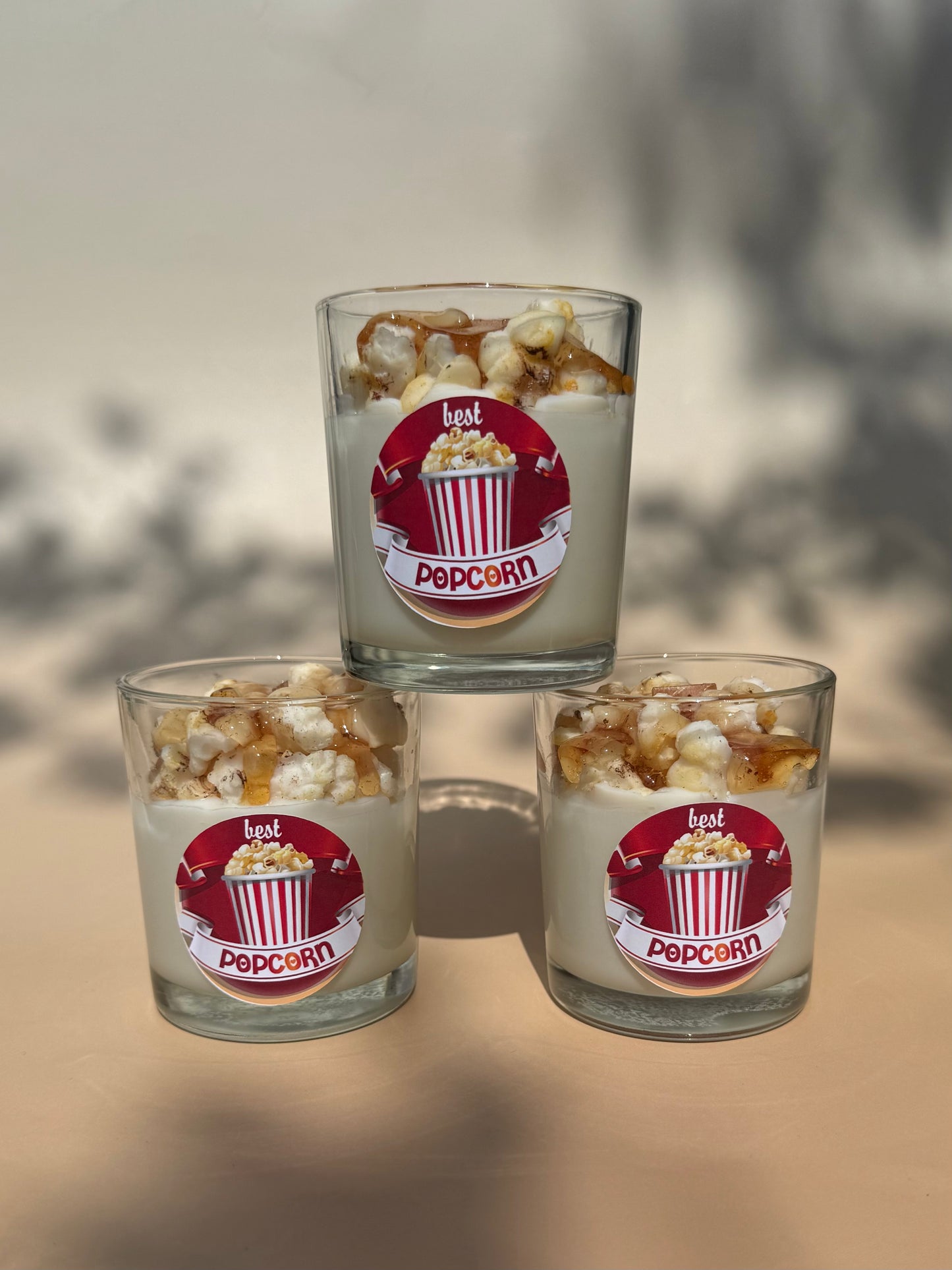 Popcorn Scented Soy Wax Candle
