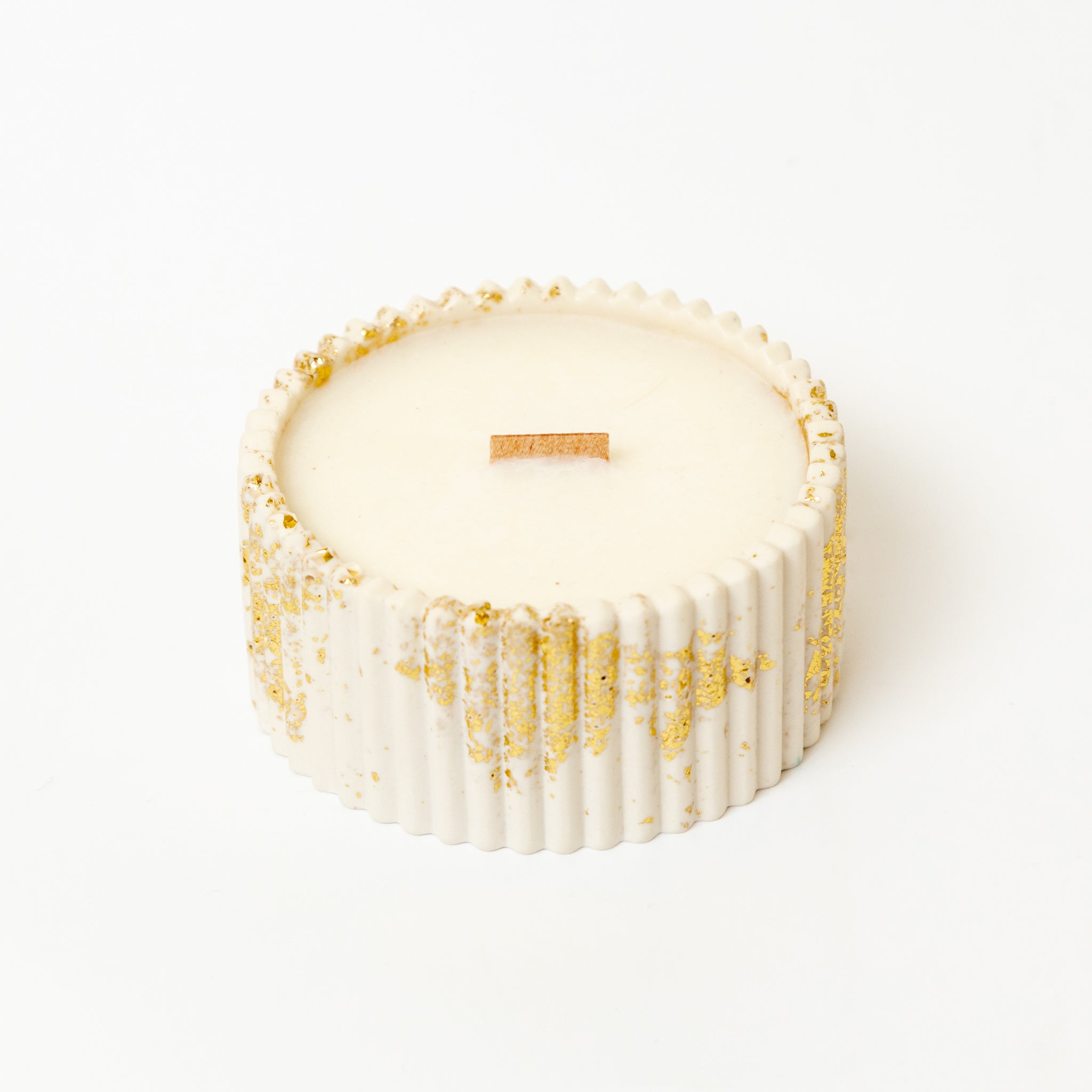 Hand Poured Soy Wax Candle "Lines"