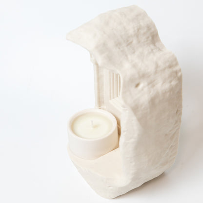 Handmade Gothic Window Candle Holder With Tealight Candle