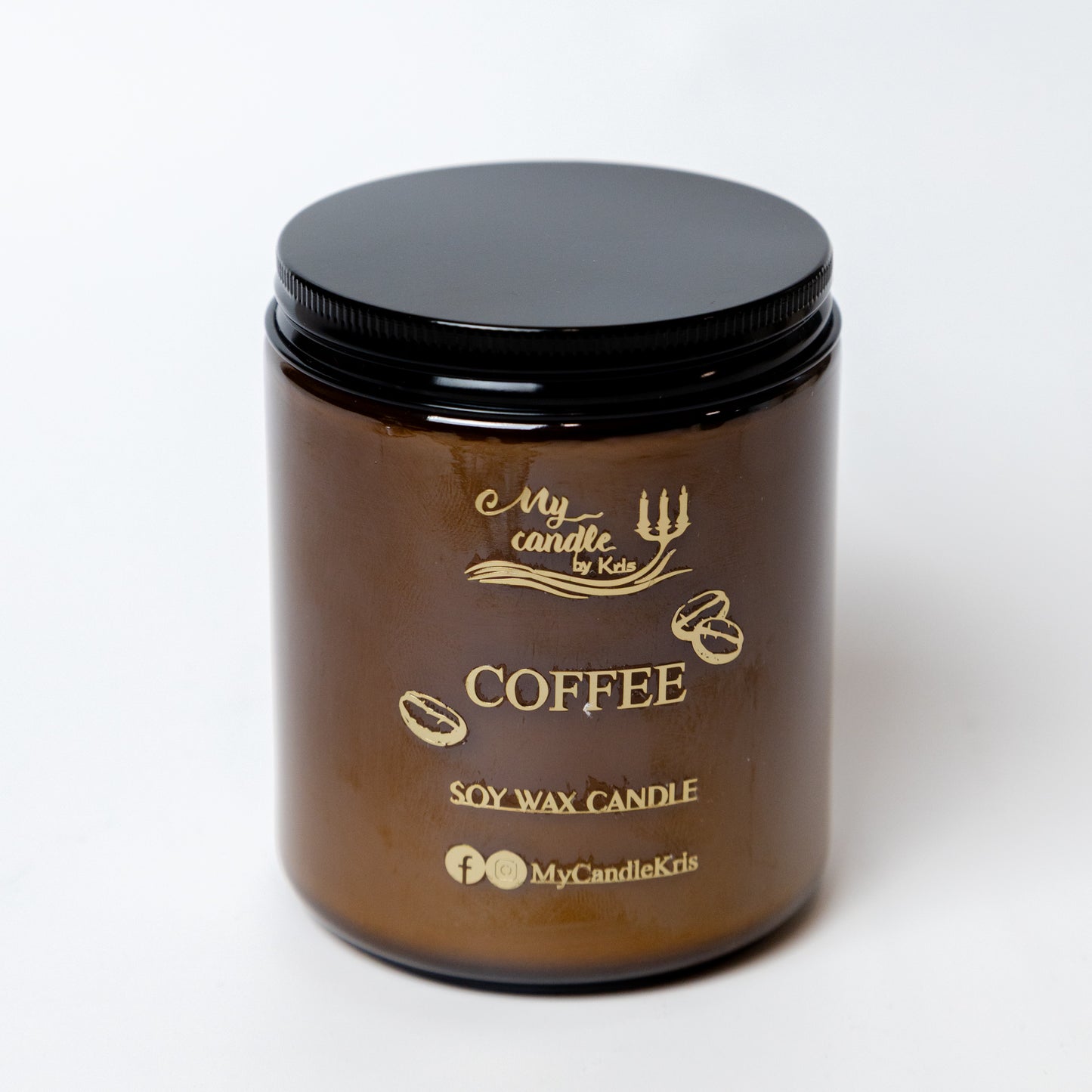 Handmade Soy Wax Coffee Scented Candle 210g
