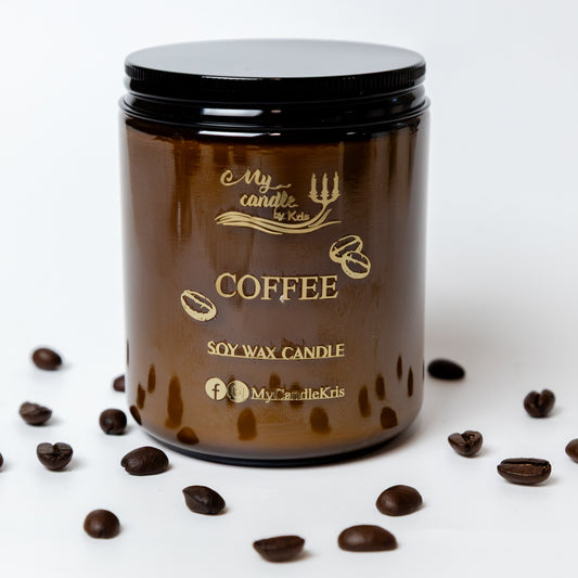 Handmade Soy Wax Coffee Scented Candle 210g