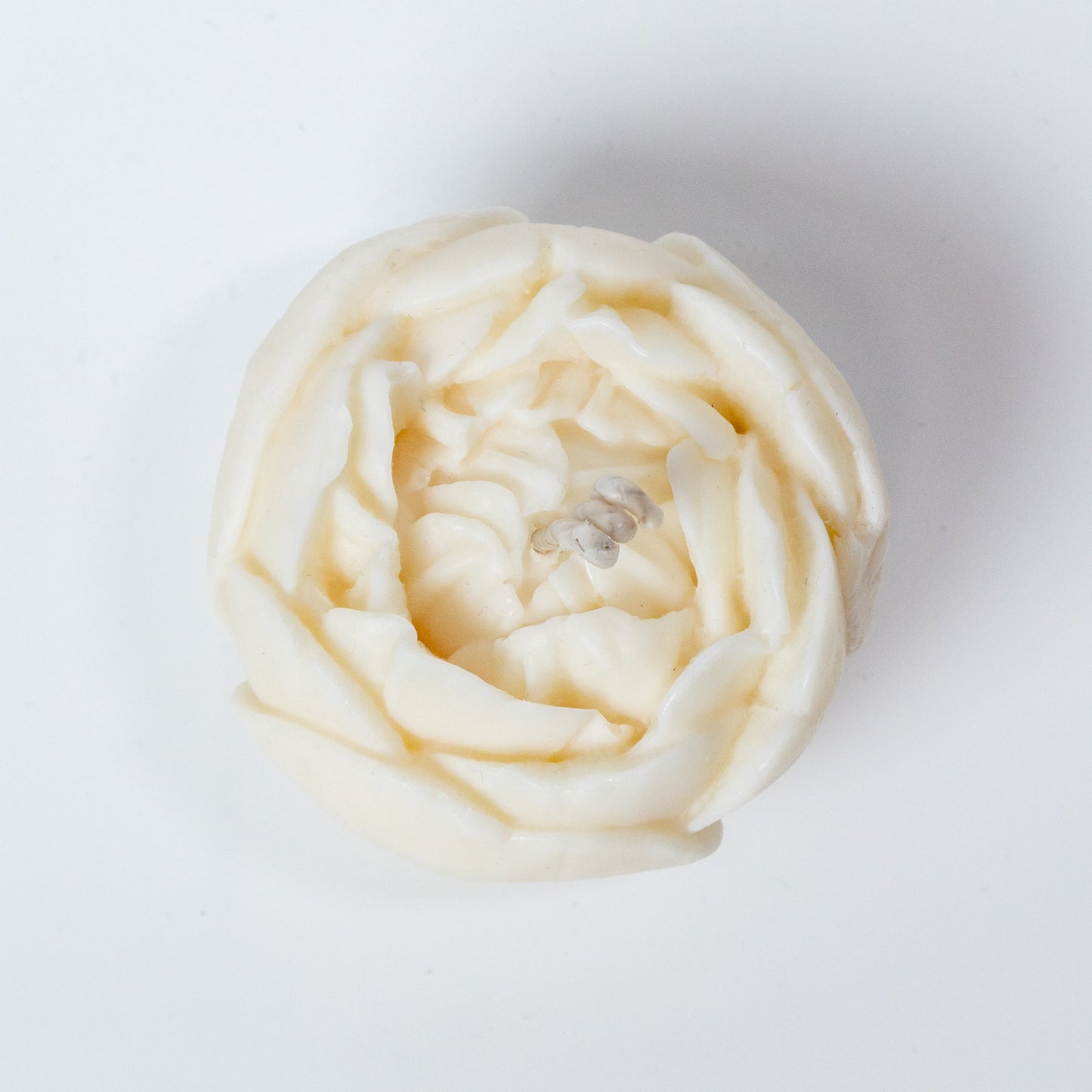 Handmade Peony Flower Soy Wax Candle