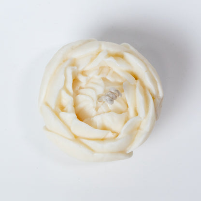 Handmade Peony Flower Soy Wax Candle