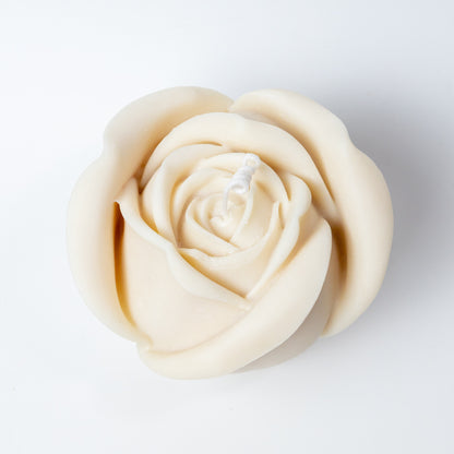Handmade Rose Flower Soy Wax Candle 620g