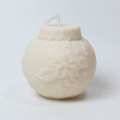 Handmade "Christmas Tree Ball" Soy Wax Candle 580g
