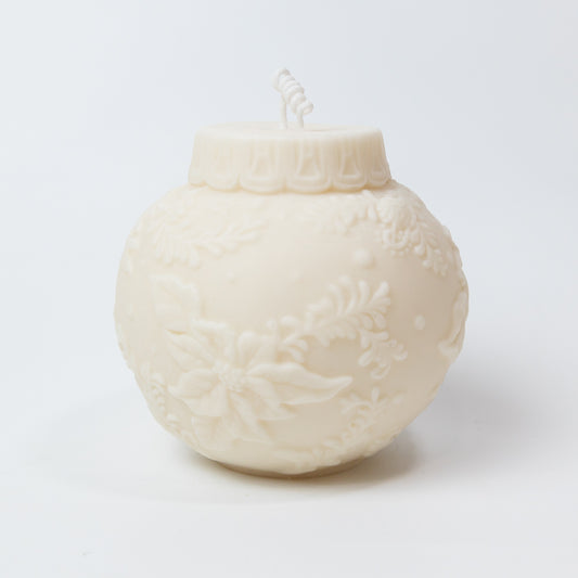 Handmade "Christmas Tree Ball" Soy Wax Candle 580g
