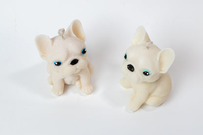 Handmade Soy Wax Candle "French Bulldog"