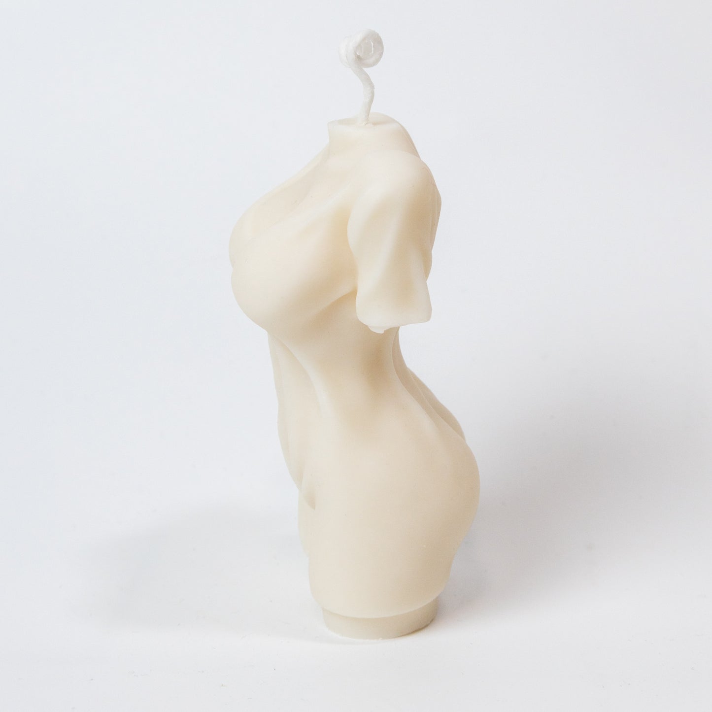 Hand Poured Female Covered Torso Soy Candle