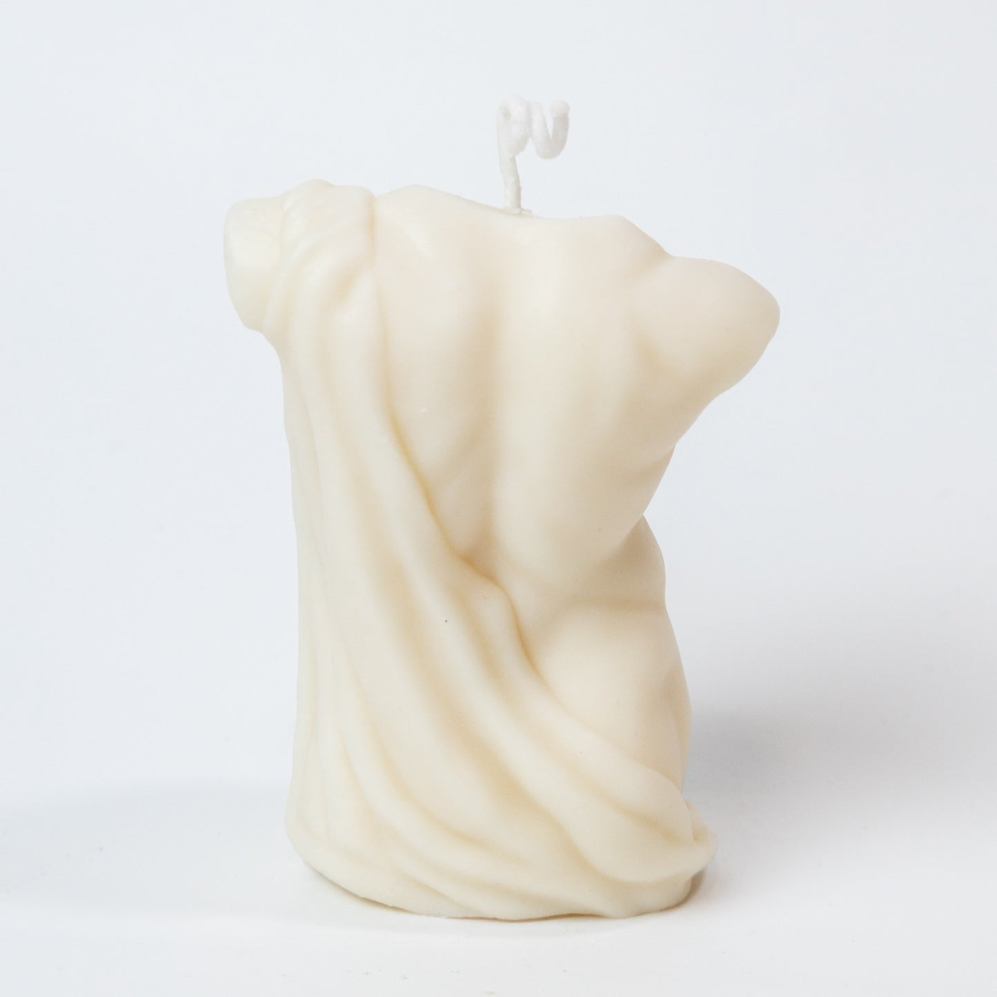 Hand Poured Male Covered Torso Soy Candle