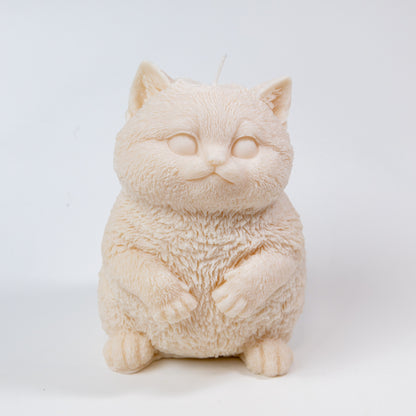 Handmade Soy Wax Candle "Chubby Cat" 810g