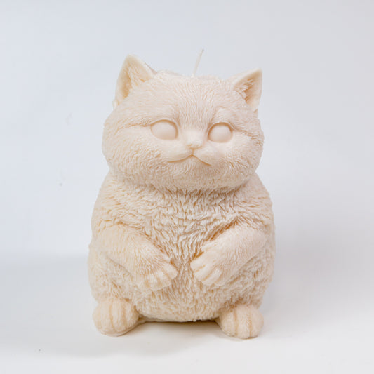 Handmade Soy Wax Candle "Chubby Cat" 810g
