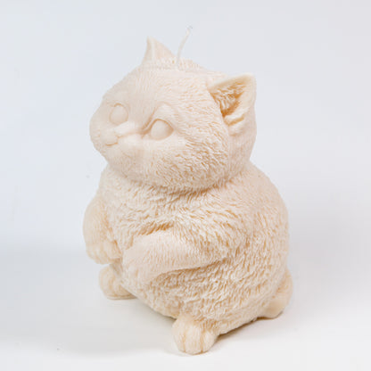 Handmade Soy Wax Candle "Chubby Cat" 810g