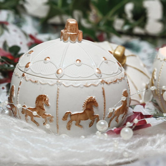 Soy Wax Candle "Christmas Ball"