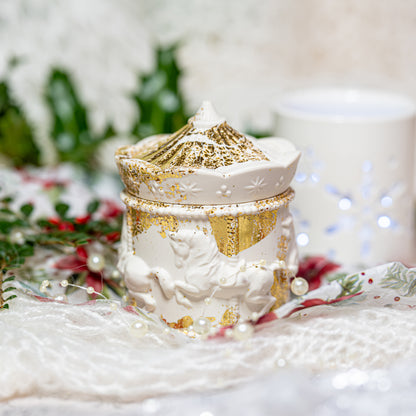 Handmade Soy Wax Candle "Carousel"