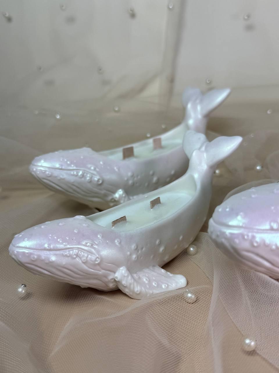 Small size Whale-shaped Soy Wax Candle