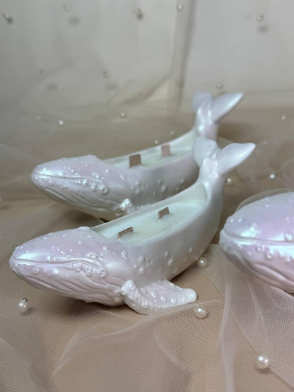 Small size Whale-shaped Soy Wax Candle
