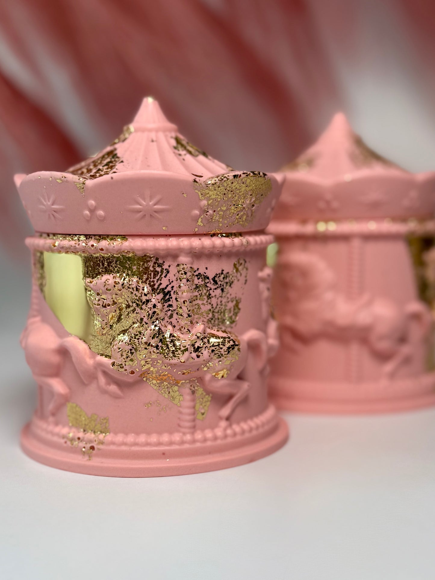 Handmade Soy Wax Candle "Carousel"