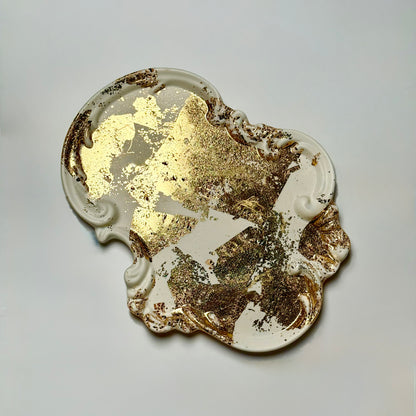 Golden Candle Gift Set with Personalisation