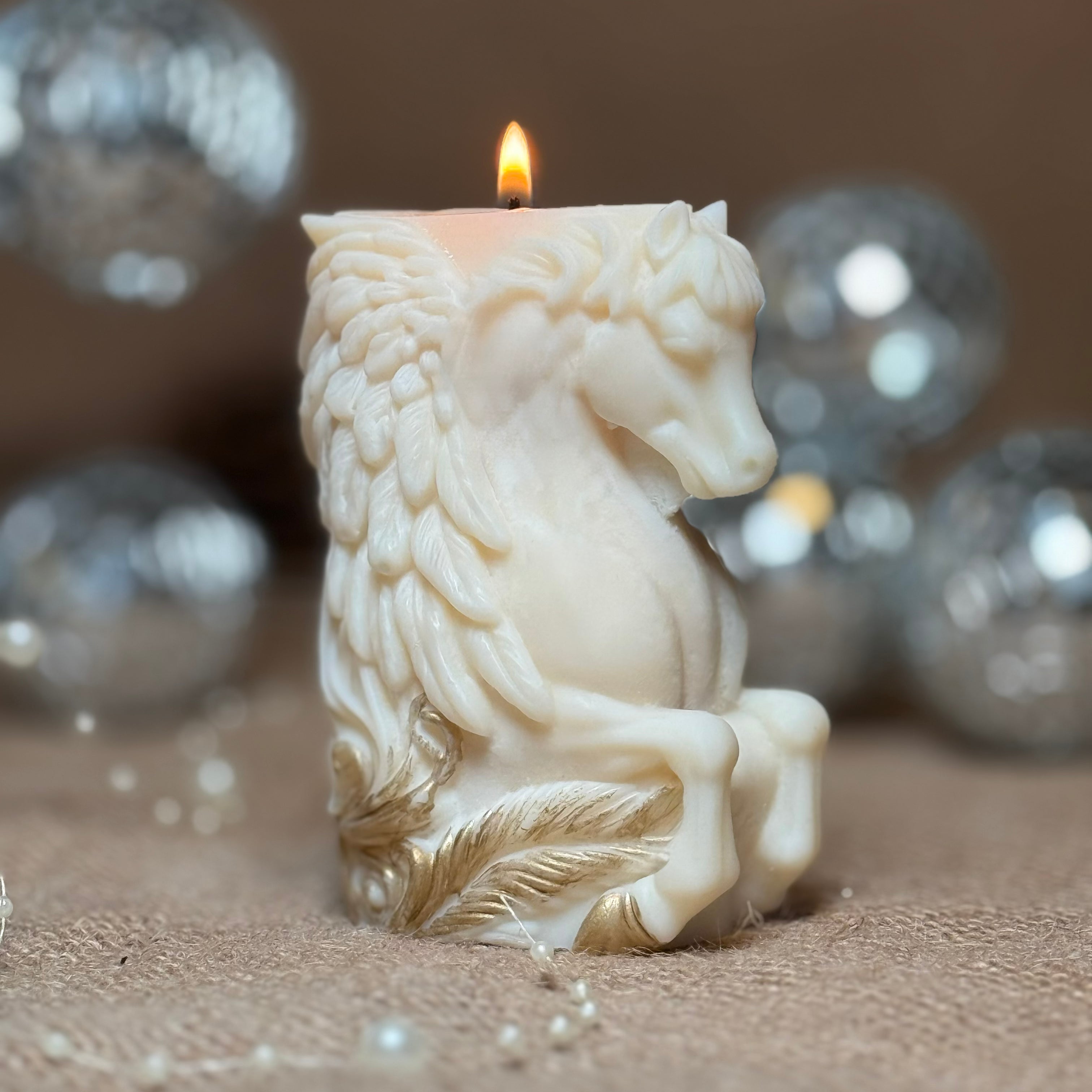 Hand Poured Soy Wax Candle "Pegasus"