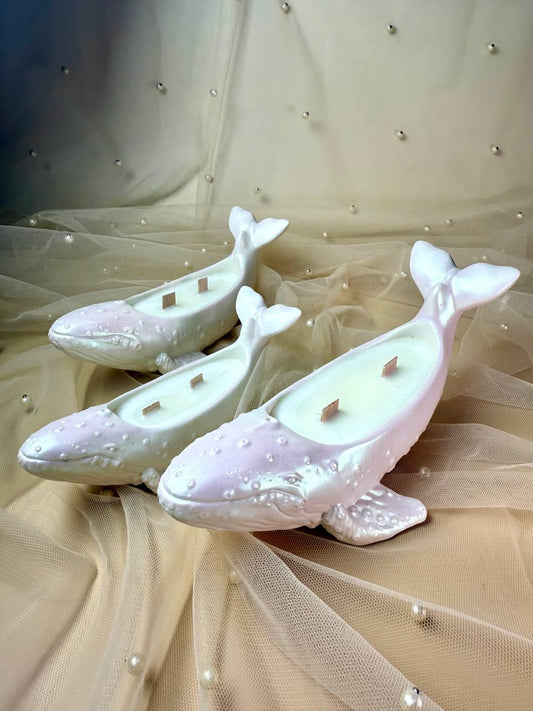 Small size Whale-shaped Soy Wax Candle