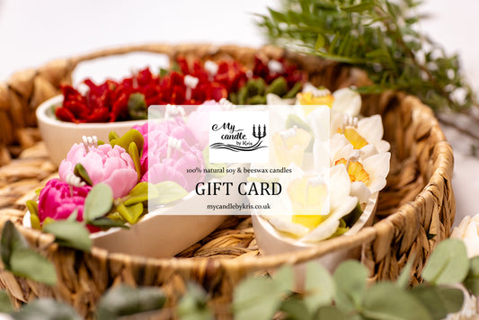 My Candle by Kris GIFT CARD