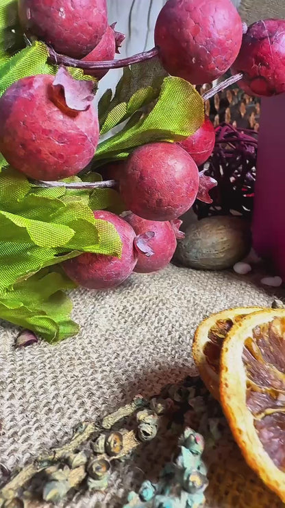 Handmade Soy Wax Candle with Christmas Box