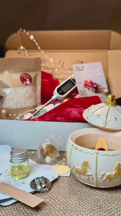 DIY Candle Making Kit "Christmas Ball"